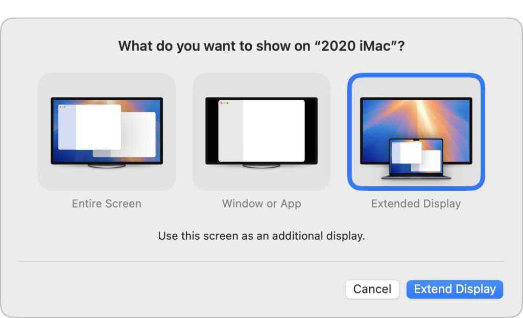 Extend Display