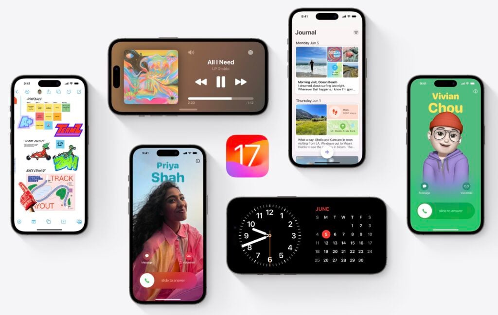 iOS 17 devices